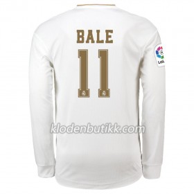 Real Madrid Gareth Bale 11 Hjemme Fotballdrakt 2019-2020 Langermet